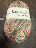 6-tråds sokkegarn - 611 Karen by Permin