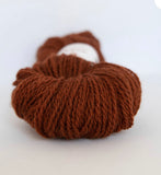 Kobberbrun Vidde lamullgarn 69306