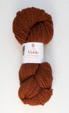 Kobberbrun Vidde lamullgarn 69306