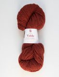 Kobberrød Vidde lamullgarn 69330