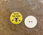 Motivknapp - Save the Bees