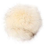 Hvit fuskepelsdusk fra Wild wild wool