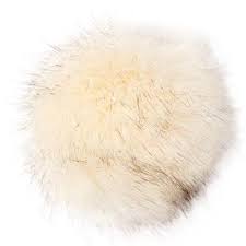 Hvit fuskepelsdusk fra Wild wild wool